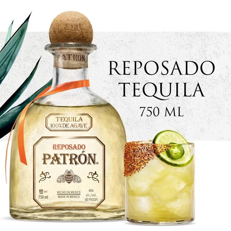 Patrón Reposado Tequila - 750ml Bottle